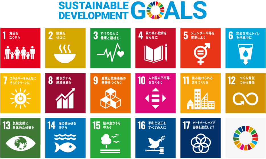 SDGs世界を変えるための17の目標